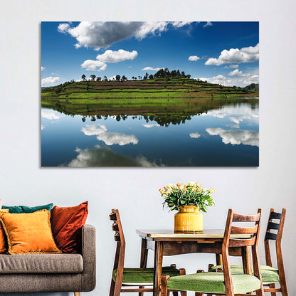 Bunyonyi Lake Reflection Wall Art