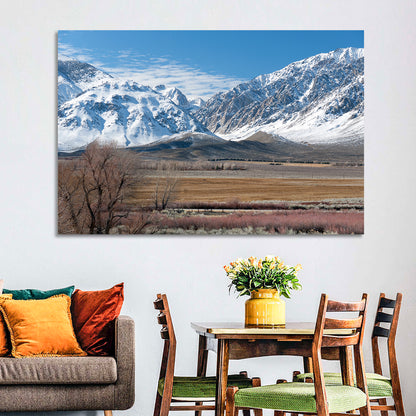 Eastern Sierra Winter Peaks Wall Art