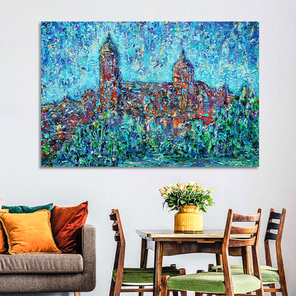 Salamanca Dual Domes Reflection Wall Art