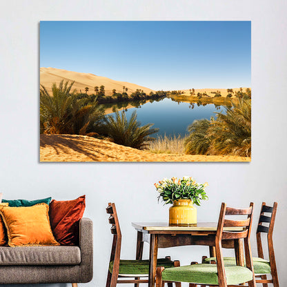 Umm Al Ma Desert Oasis Wall Art