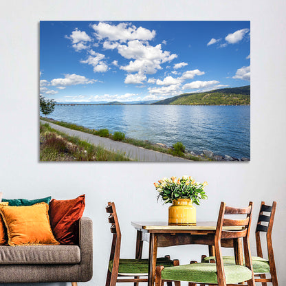 Lake Pend Oreille Bridge View Wall Art