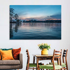 Lake Wateree Twilight Reflection Wall Art