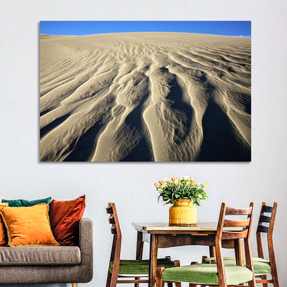 Endless Rippled Sand Dunes Wall Art