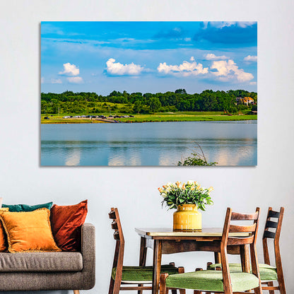Zorinsky Lake Reflection Wall Art
