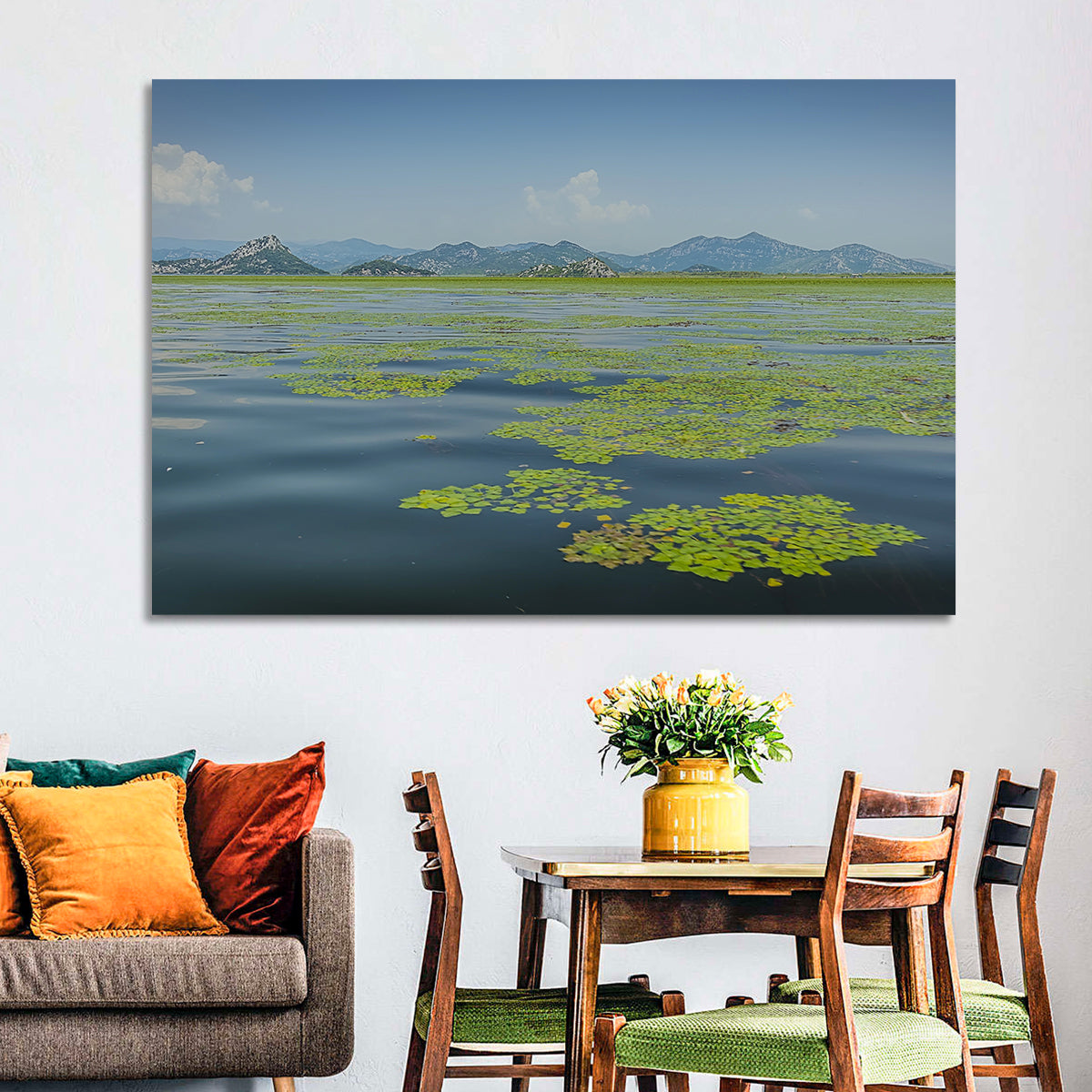 Lake Skadar Water Lilies Wall Art