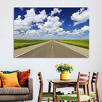 Saskatchewan Prairie Highway Wall Art