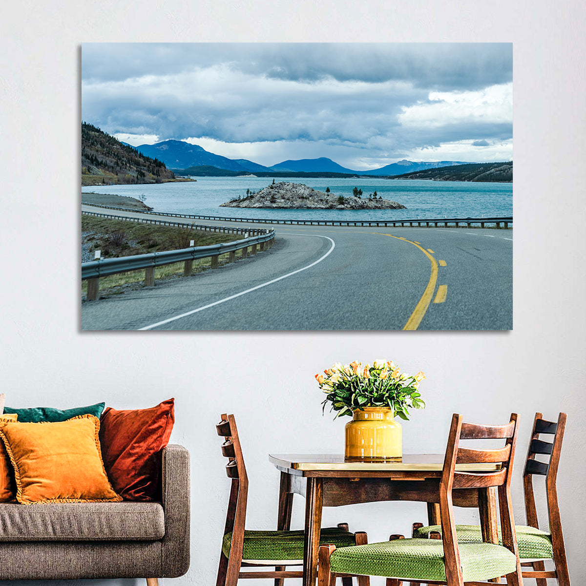 David Thompson Highway 11, Abraham Lake Wall Art