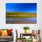 Santa Barbara Lake Reflection Wall Art