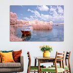 Golyazi Lake Boat Wall Art