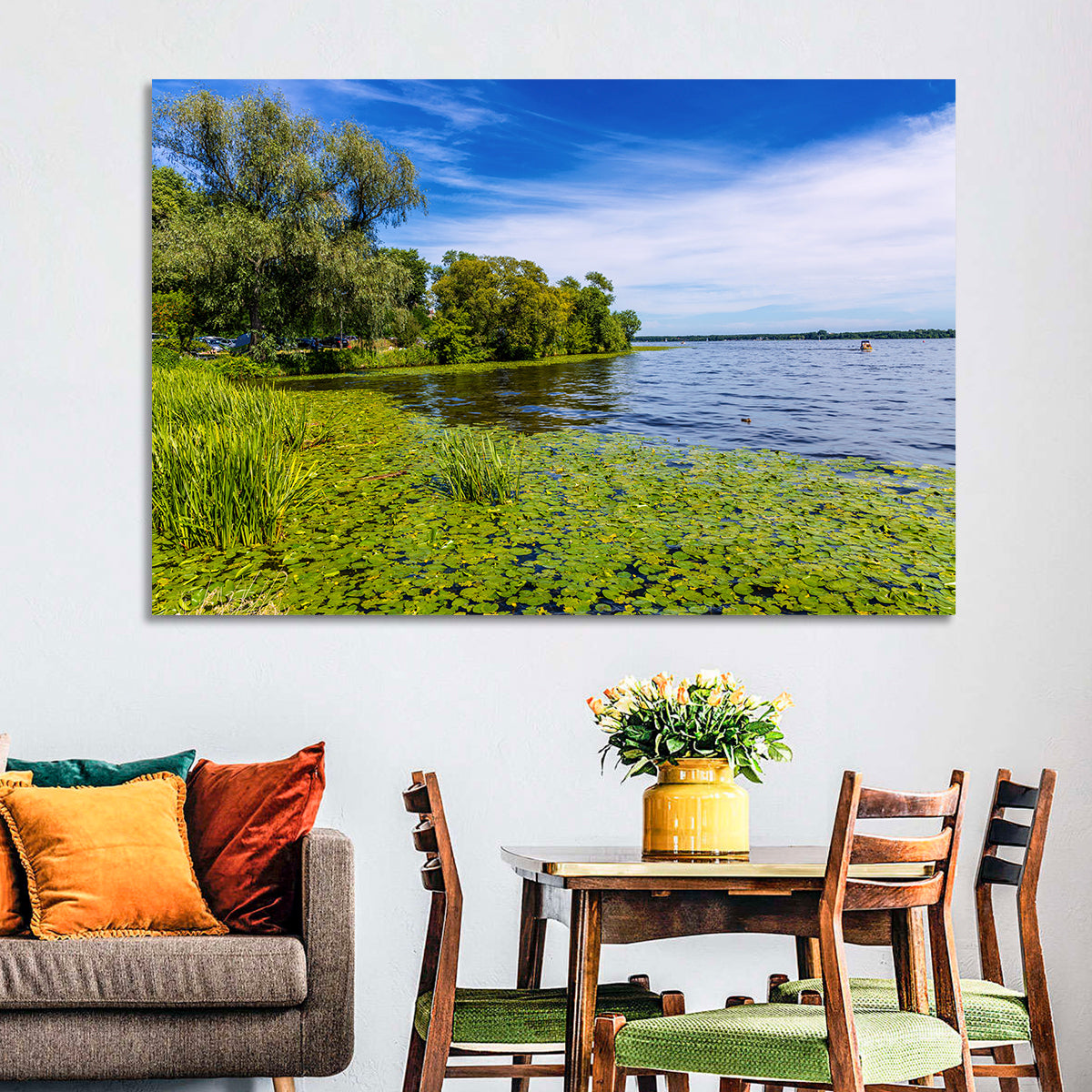 Zegrzynskie Reservoir Landscape Wall Art
