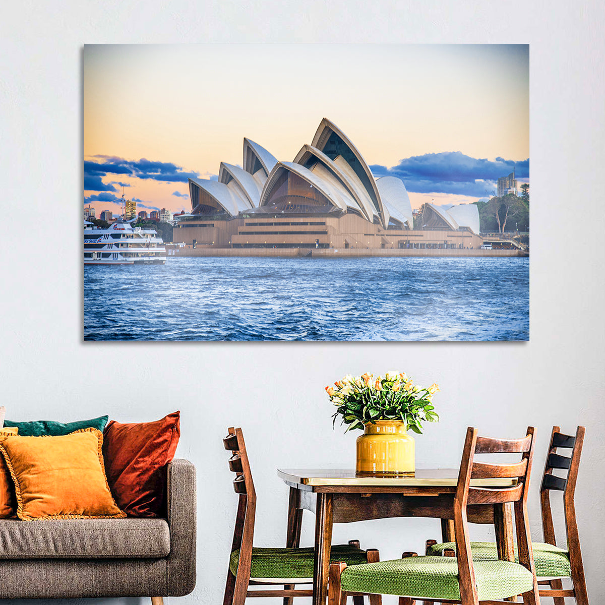 Sydney Opera House at Dusk Wall Art