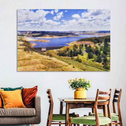 Oberon Lake Aerial Landscape Wall Art