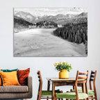 Dolomites at Lago Di Misurina Wall Art