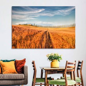 Tuscan Wheat Field Wall Art