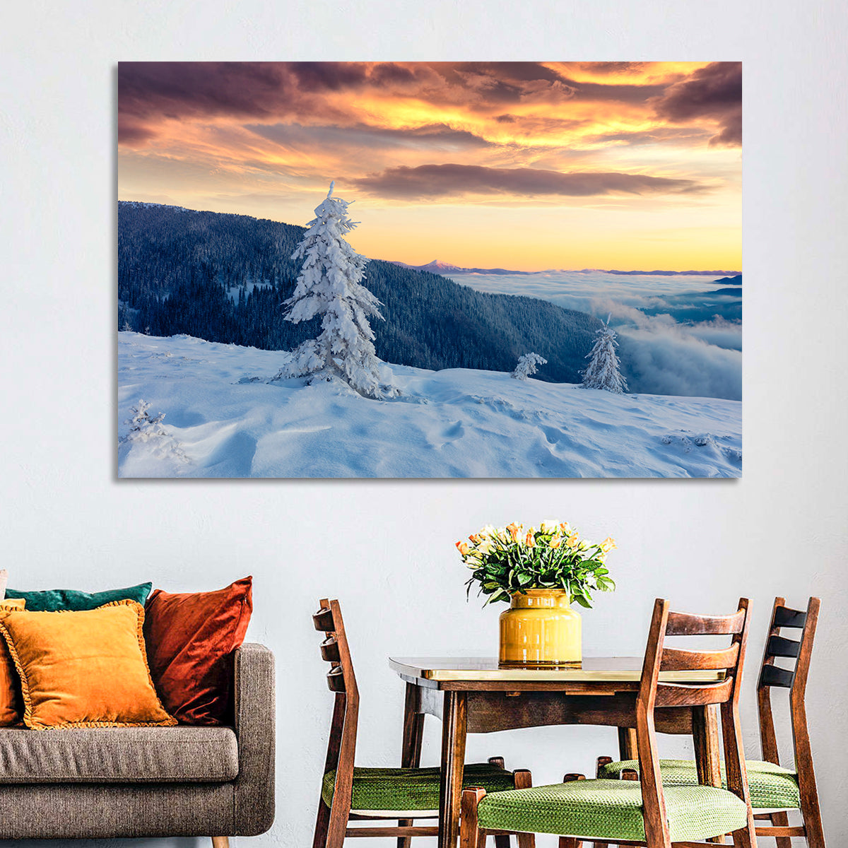 Carpathians Sunrise Wall Art