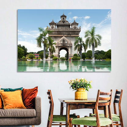 Patuxai Victory Gate Vientiane Wall Art
