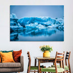 Icebergs in Jokulsarlon Wall Art