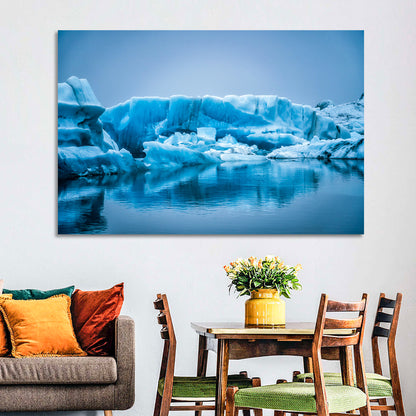 Icebergs in Jokulsarlon Wall Art