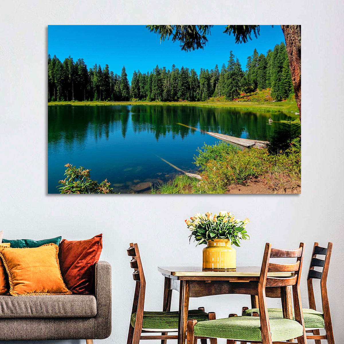 Parrish Lake Reflection Wall Art