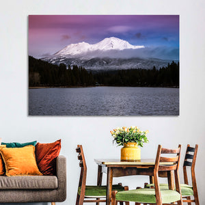 Mount Shasta from Lake Siskiyou Wall Art