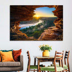 Nature's Window Sunrise, Kalbarri Wall Art