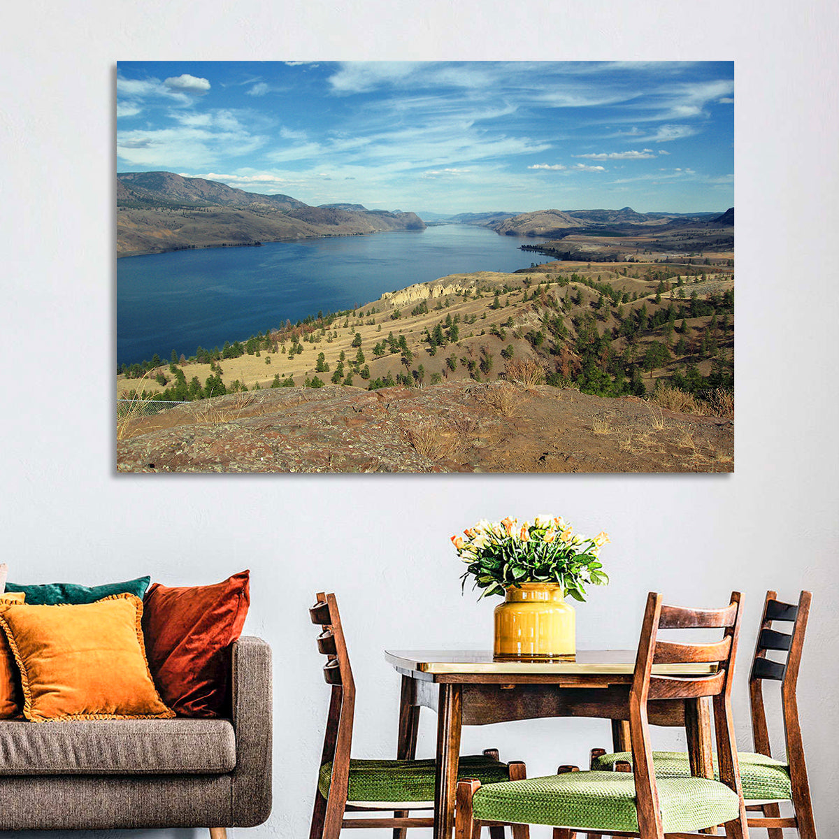 Kamloops Lake View Wall Art