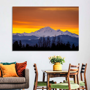 Mount Baker Sunrise Wall Art