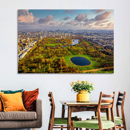 Hyde Park Aerial View Wall Art