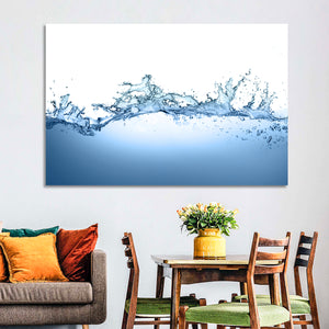 Fresh Water Splash Wall Art