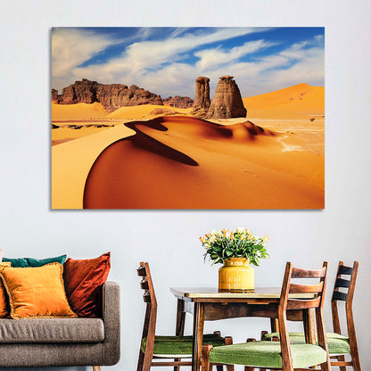 Tadrart Rouge Sand Dunes Wall Art