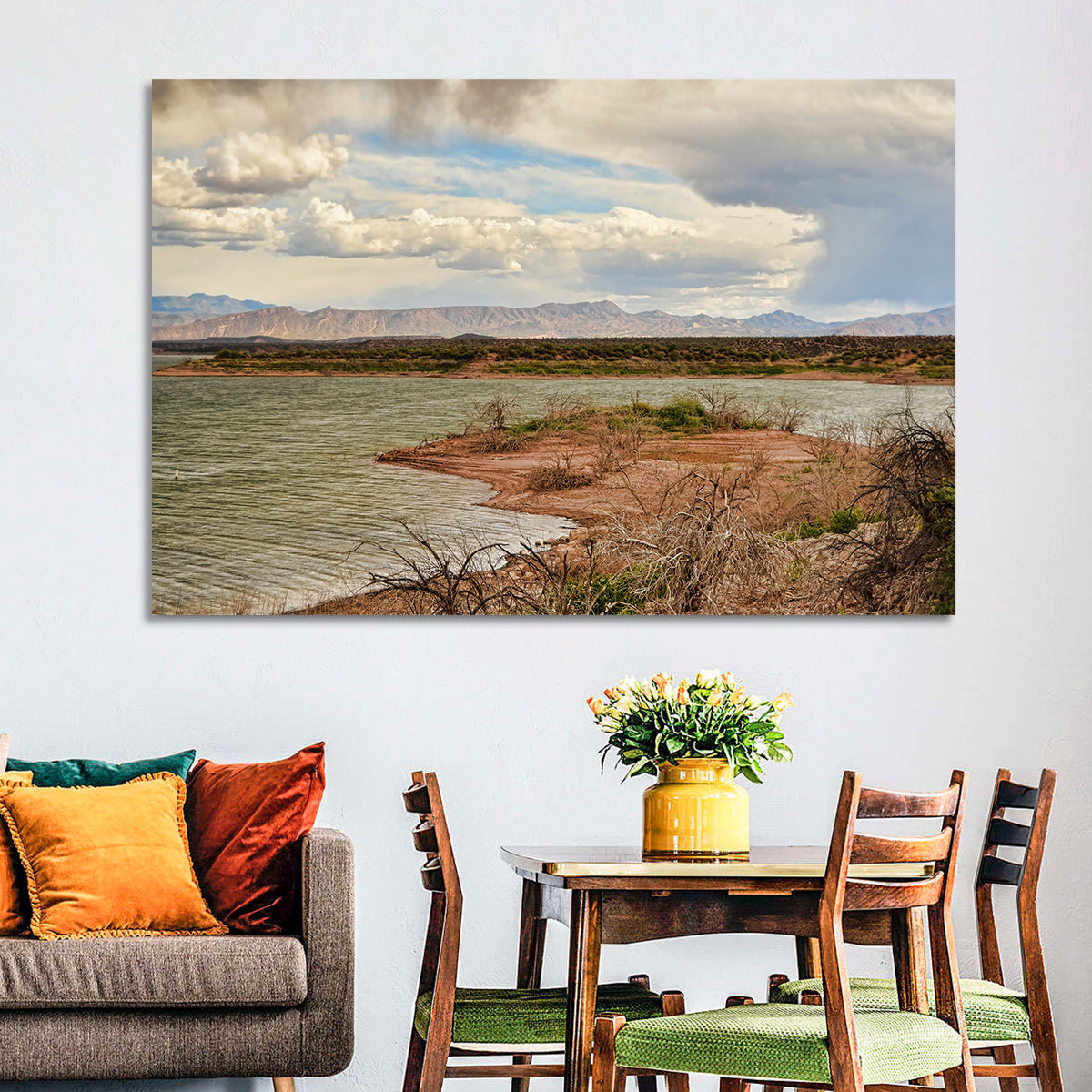 Roosevelt Lake Shoreline Wall Art