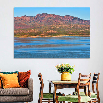 Blue Roosevelt Lake Vista Wall Art