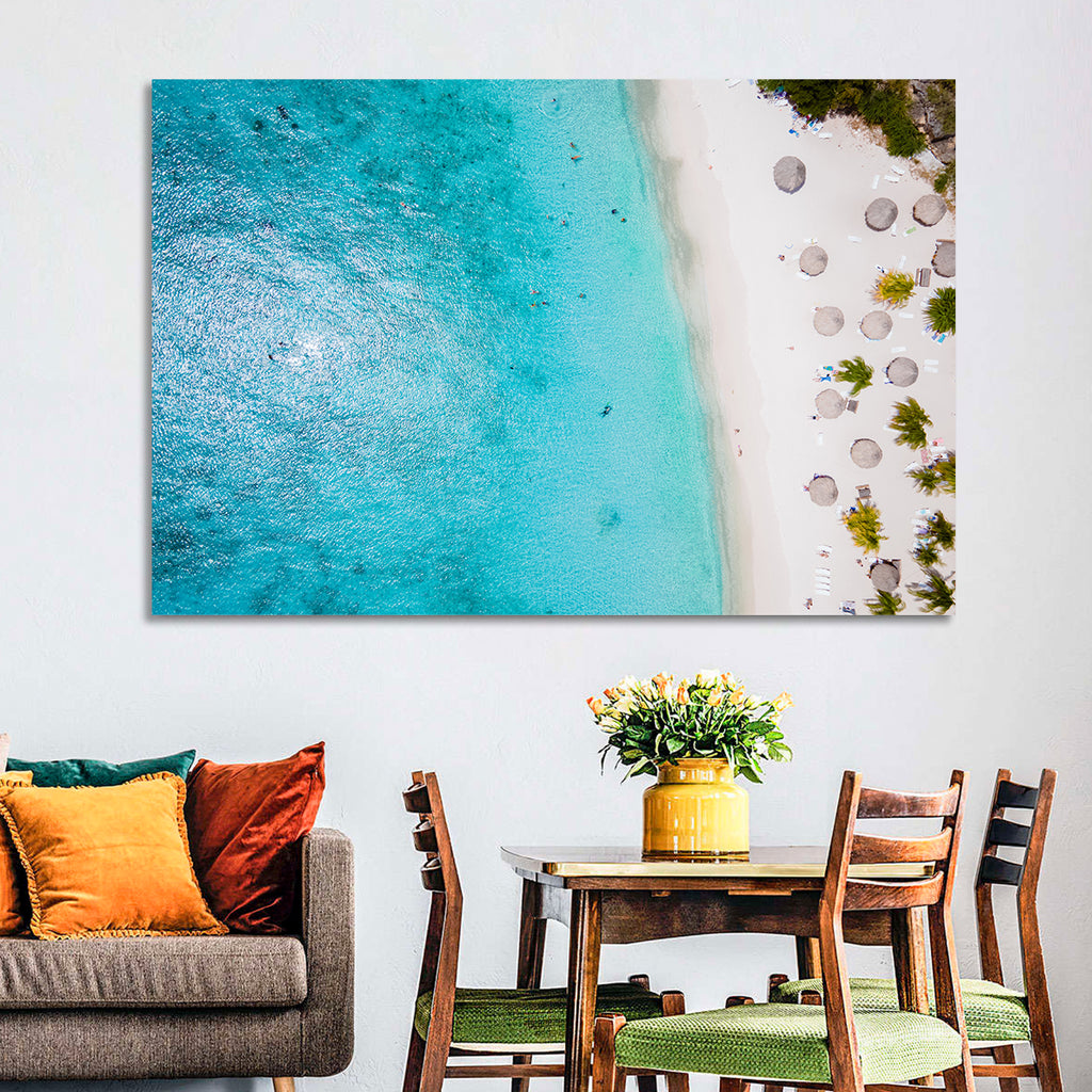 Cas Abou Aerial Shoreline Wall Art