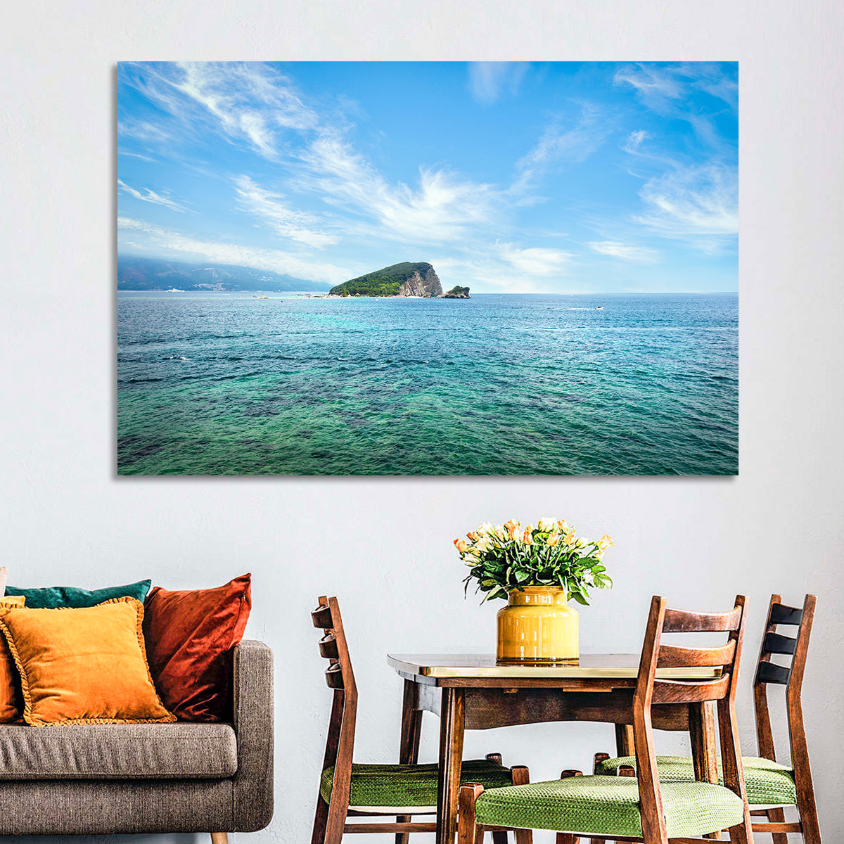 Sveti Nikola Island, Budva Wall Art
