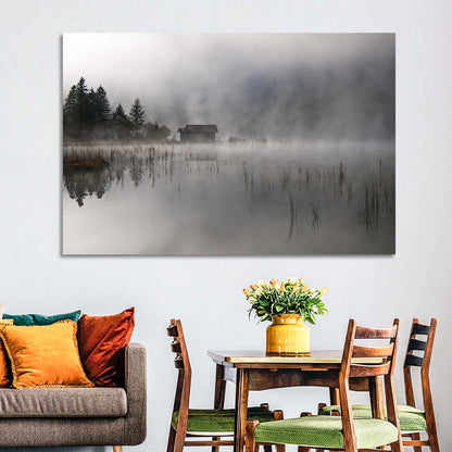 Ferchensee Morning Mist Wall Art
