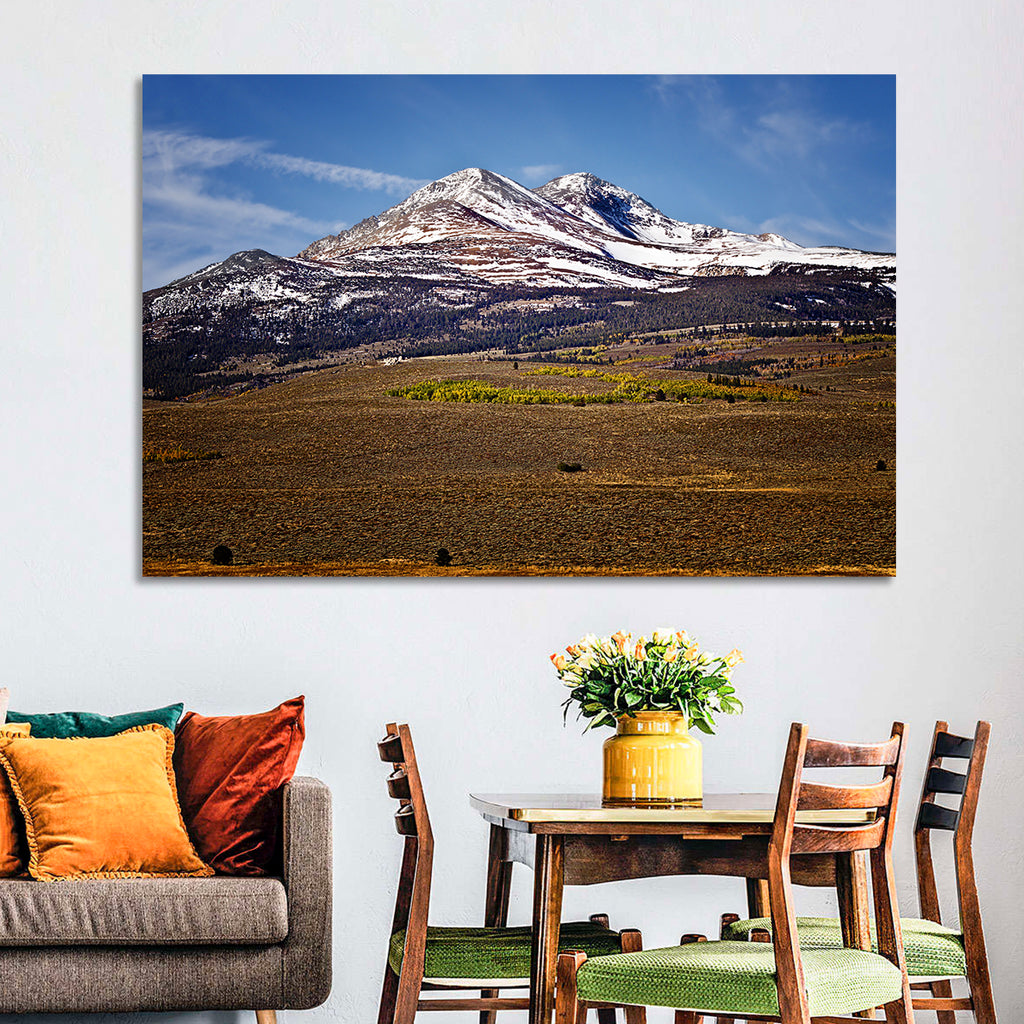 Sierra Nevada Snow Capped Peaks Wall Art
