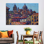 Salamanca Cathedral Rooftops Wall Art