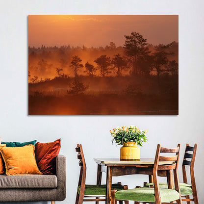 Kakerdaja Bog at Sunrise Wall Art