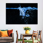 Underwater Bubble Motion Wall Art