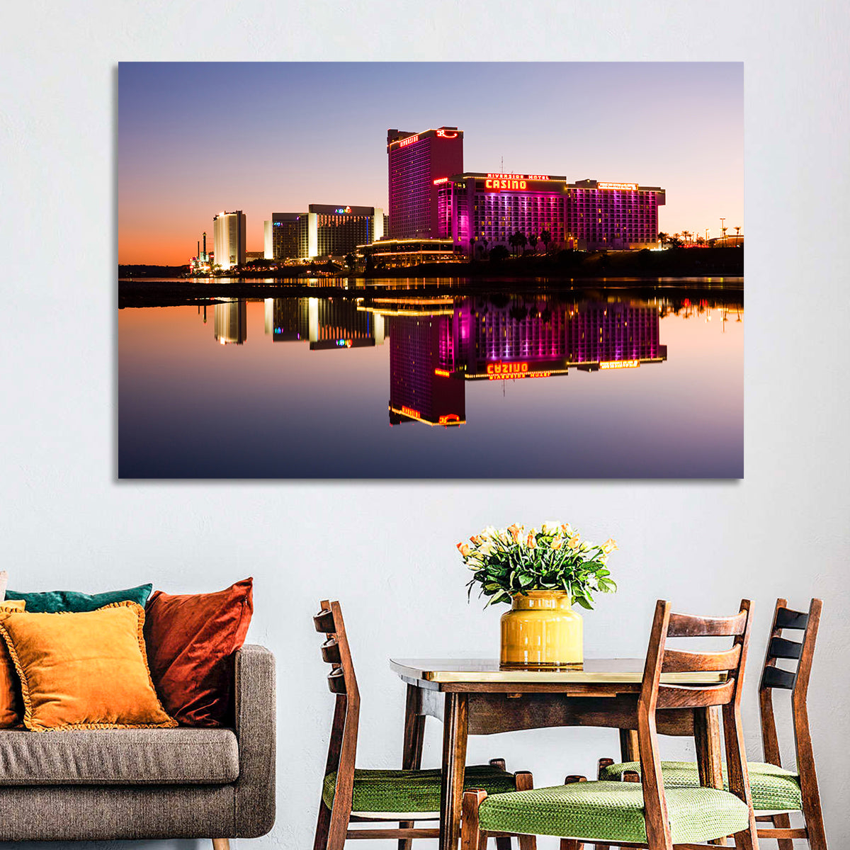 Laughlin Riverside Reflection Wall Art