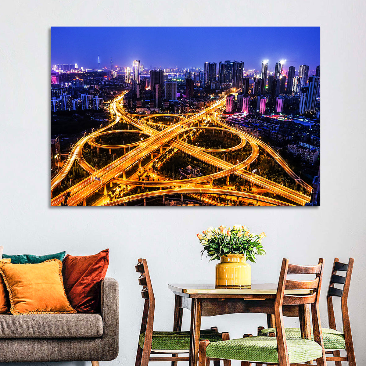 Hanyang District Interchange Wall Art