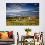 Sixty Stone Mountain Nightscape Wall Art