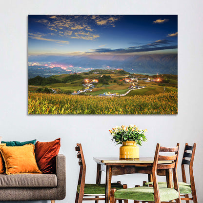 Sixty Stone Mountain Nightscape Wall Art