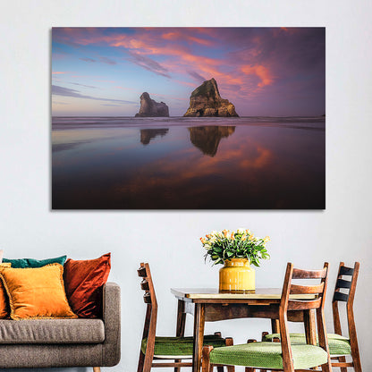 Wharariki Beach Sunrise Wall Art