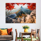 Khao Nor Maple Framed Peak Wall Art