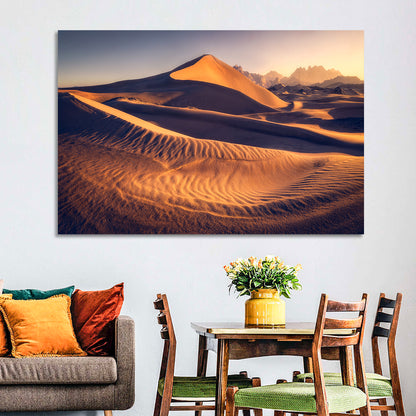 Tabuk Golden Hour Dunes Wall Art