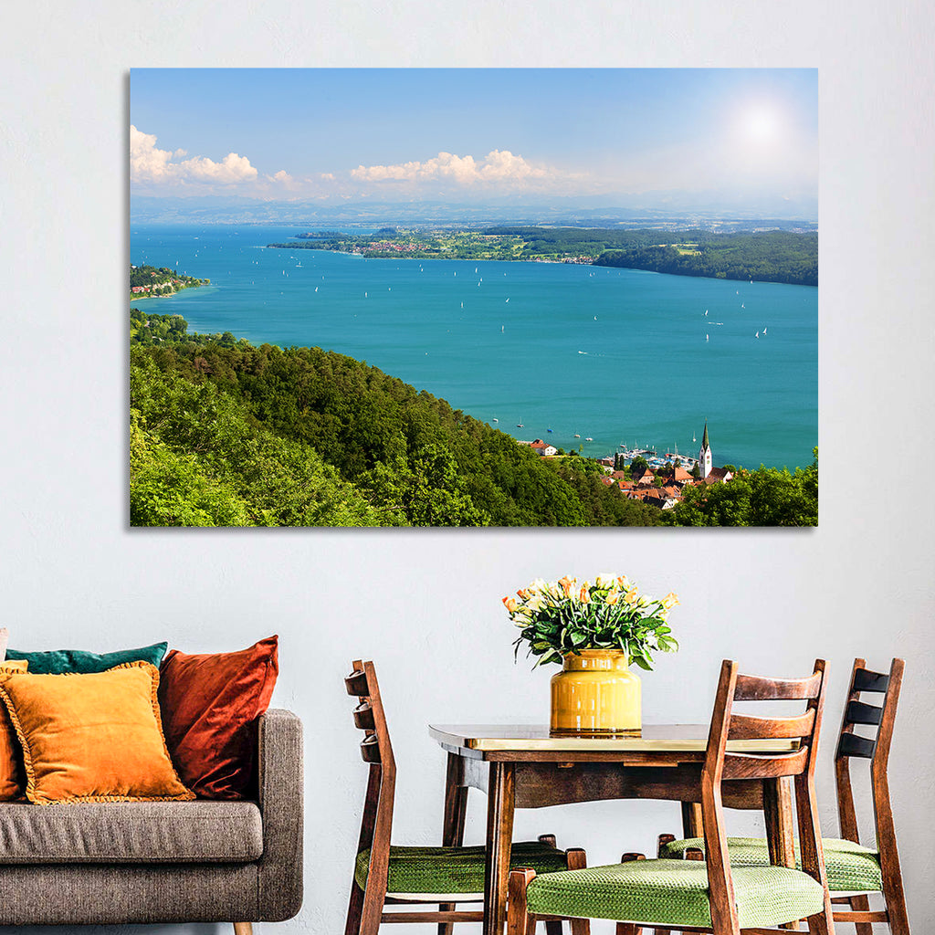 Immenstaad View of Lake Constance Wall Art
