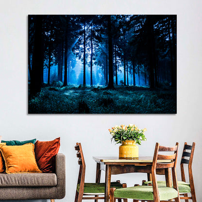 Thuringia Forest at Dusk Wall Art