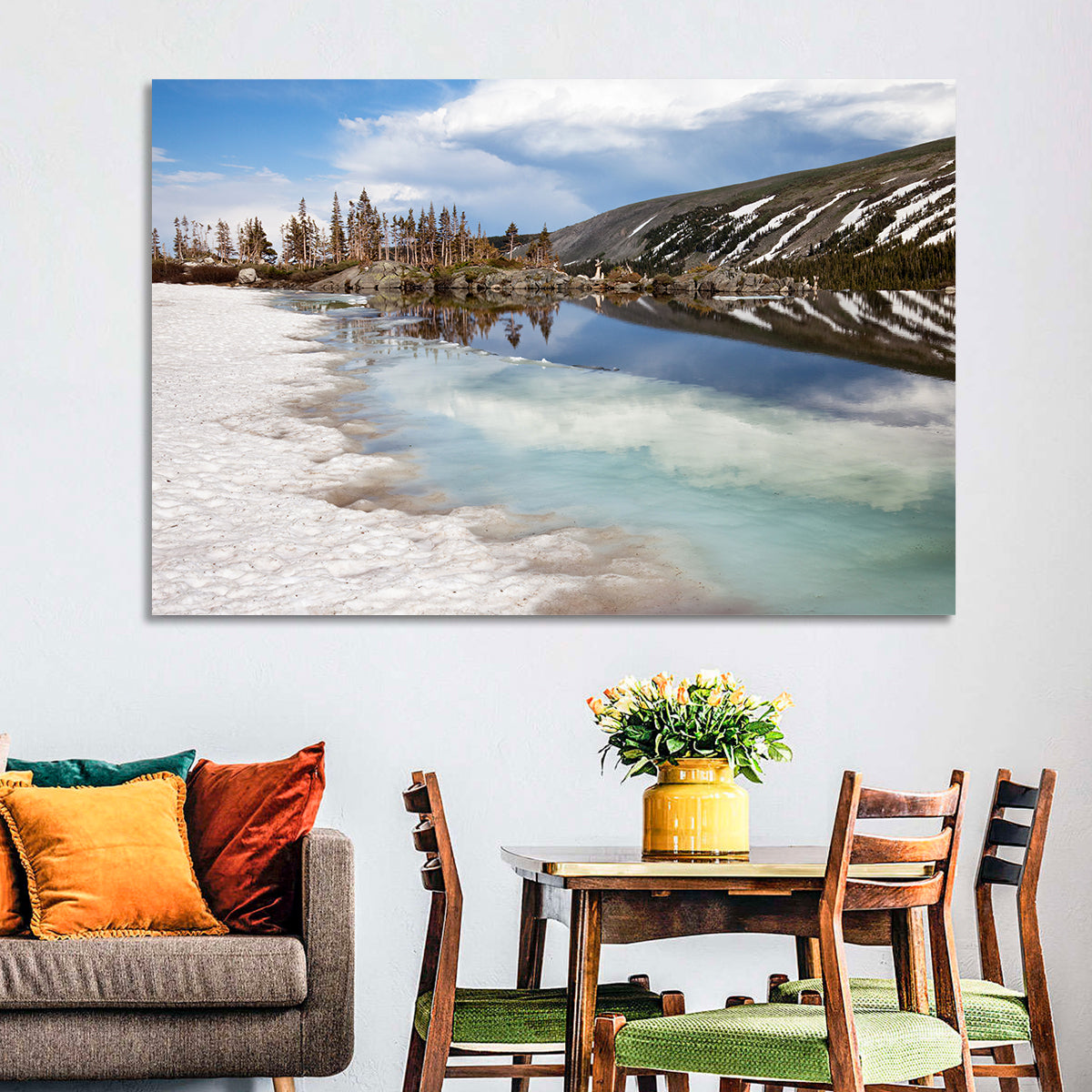Lake Isabelle Reflection Wall Art