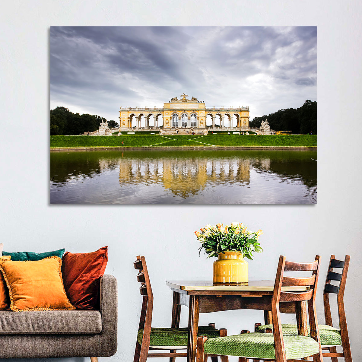 Gloriette at Schoenbrunn Palace Wall Art in a room, landscape